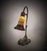 Meyda Lighting Lighting 15" High Stained Glass Pond Lily Accent Lamp