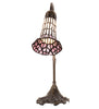 Meyda Lighting Lighting 15" High Stained Glass Pond Lily Accent Lamp