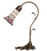 Meyda Lighting Lighting 15" High Stained Glass Pond Lily Accent Lamp