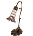 Meyda Lighting Lighting 15" High Stained Glass Pond Lily Accent Lamp