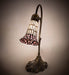 Meyda Lighting Lighting 15" High Stained Glass Pond Lily Accent Lamp