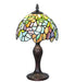 Meyda Lighting Lighting 15" High Tiffany Wisteria Mini Lamp