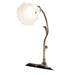 Meyda Lighting Lighting 15" High White Tiffany Pond Lily Accent Lamp