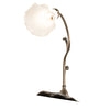 Meyda Lighting Lighting 15" High White Tiffany Pond Lily Accent Lamp