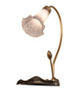 Meyda Lighting Lighting 16" High Gray Tiffany Pond Lily Accent Lamp