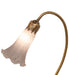 Meyda Lighting Lighting 16" High Gray Tiffany Pond Lily Accent Lamp