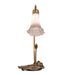 Meyda Lighting Lighting 16" High Gray Tiffany Pond Lily Accent Lamp