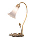 Meyda Lighting Lighting 16" High Gray Tiffany Pond Lily Accent Lamp