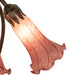 Meyda Lighting Lighting 16" High Lavender Pond Lily Tiffany Pond Lily 3 Light Accent Lamp