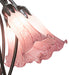 Meyda Lighting Lighting 16" High Lavender Tiffany Pond Lily 5 Light Table Lamp