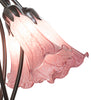 Meyda Lighting Lighting 16" High Lavender Tiffany Pond Lily 5 Light Table Lamp