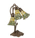 Meyda Lighting Lighting 16" High Stained Glass Pond Lily 3 Light Accent Lamp