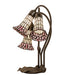 Meyda Lighting Lighting 16" High Stained Glass Pond Lily 3 Light Accent Lamp