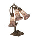 Meyda Lighting Lighting 16" High Stained Glass Pond Lily 3 Light Accent Lamp