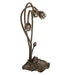 Meyda Lighting Lighting 16" High Stained Glass Pond Lily 3 Light Accent Lamp