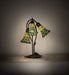 Meyda Lighting Lighting 16" High Stained Glass Pond Lily 3 Light Accent Lamp