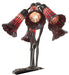 Meyda Lighting Lighting 16" High Stained Glass Pond Lily 5 Light Table Lamp