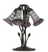 Meyda Lighting Lighting 16" High Stained Glass Pond Lily 5 Light Table Lamp
