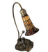 Meyda Lighting Lighting 16" High Stained Glass Pond Lily Accent Lamp