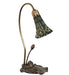 Meyda Lighting Lighting 16" High Stained Glass Pond Lily Accent Lamp