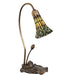 Meyda Lighting Lighting 16" High Stained Glass Pond Lily Accent Lamp
