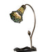Meyda Lighting Lighting 16" High Stained Glass Pond Lily Accent Lamp