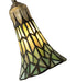 Meyda Lighting Lighting 16" High Stained Glass Pond Lily Accent Lamp