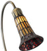 Meyda Lighting Lighting 16" High Stained Glass Pond Lily Accent Lamp
