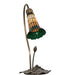 Meyda Lighting Lighting 16" High Stained Glass Pond Lily Accent Lamp
