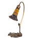 Meyda Lighting Lighting 16" High Stained Glass Pond Lily Accent Lamp