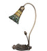 Meyda Lighting Lighting 16" High Stained Glass Pond Lily Accent Lamp