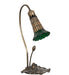 Meyda Lighting Lighting 16" High Stained Glass Pond Lily Accent Lamp