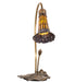 Meyda Lighting Lighting 16" High Stained Glass Pond Lily Accent Lamp