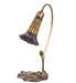 Meyda Lighting Lighting 16" High Stained Glass Pond Lily Accent Lamp