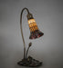 Meyda Lighting Lighting 16" High Stained Glass Pond Lily Accent Lamp
