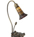 Meyda Lighting Lighting 16" High Stained Glass Pond Lily Accent Lamp