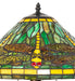 Meyda Lighting Lighting 16" High Tiffany Dragonfly Table Lamp