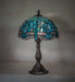 Meyda Lighting Lighting 16" High Tiffany Hanginghead Dragonfly Table Lamp