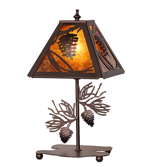 Meyda Lighting Lighting 16" High Whispering Pines Accent Lamp