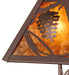 Meyda Lighting Lighting 16" High Whispering Pines Accent Lamp