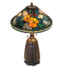 Meyda Lighting Lighting 16" Wide Tiffany California Poppy Table Lamp