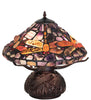 Meyda Lighting Lighting 17" High Dragonfly Agata Table Lamp