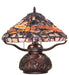Meyda Lighting Lighting 17" High Dragonfly Agata Table Lamp