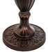 Meyda Lighting Lighting 17" High Renaissance Rose Table Lamp