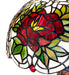 Meyda Lighting Lighting 17" High Renaissance Rose Table Lamp