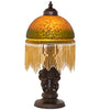 Meyda Lighting Lighting 17" High Roussillon Cherub With Lantern Mini Lamp