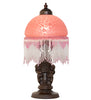 Meyda Lighting Lighting 17" High Roussillon Cherub With Lantern Mini Lamp