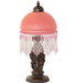 Meyda Lighting Lighting 17" High Roussillon Cherub With Lantern Mini Lamp