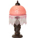 Meyda Lighting Lighting 17" High Roussillon Cherub With Lantern Mini Lamp