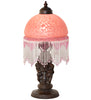 Meyda Lighting Lighting 17" High Roussillon Cherub With Lantern Mini Lamp